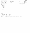 Controls Diagram and Parts List for 49L977-0110-G1  Briggs and Stratton Engine